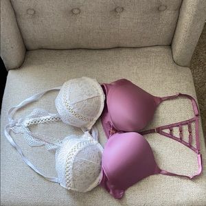 SOLD ON MY OTHER APP Victoria Secret Bra Bundle